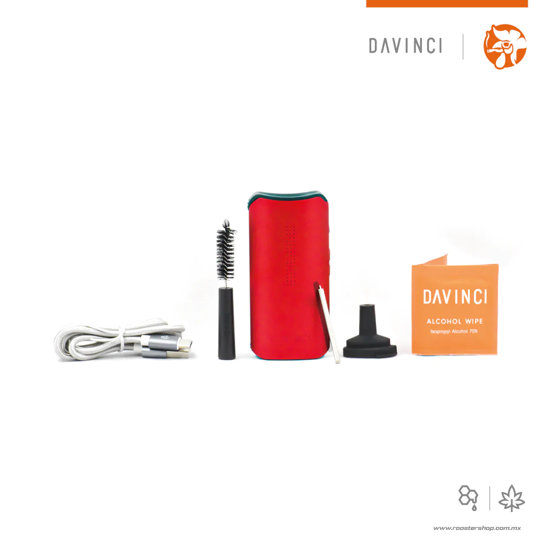 Davinci IQC Red Package Contenido Accesorios